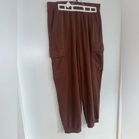 NWT Aerie Traveller Waffle Cargo Joggers - Picture 5 of 7